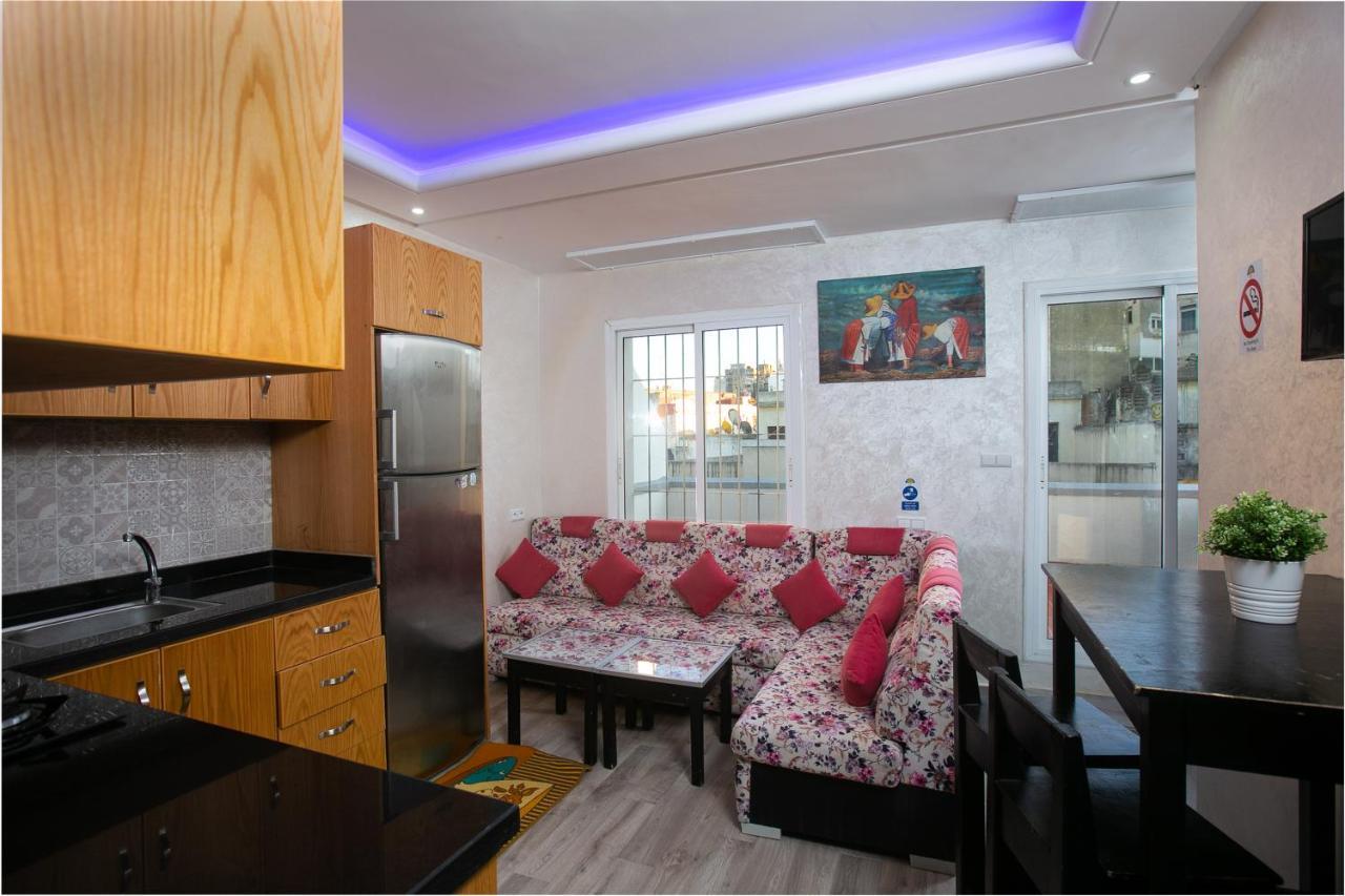 Velasquez Appartements Fast Wifi And Ocean View Tanger Exteriér fotografie